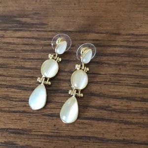 Gold earrings